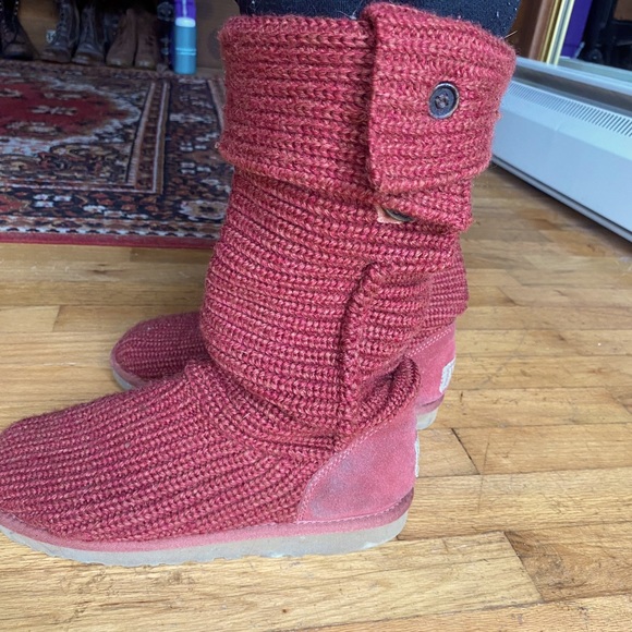 UGG Classic Cardy Knit boots - Picture 3 of 10